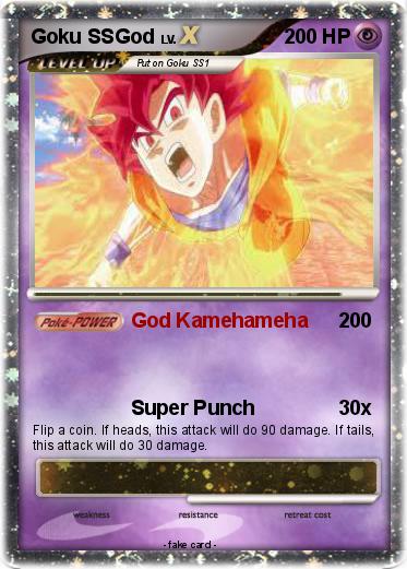 Pokemon Goku SSGod