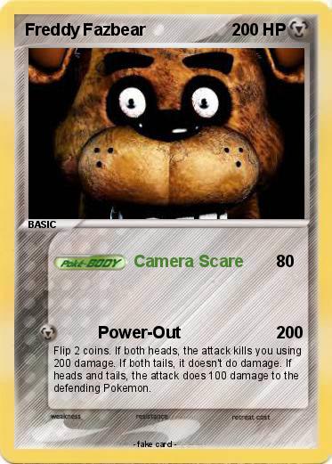 Pokemon Freddy Fazbear