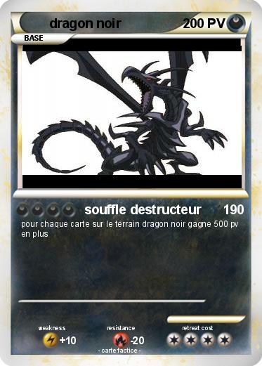 Pokemon dragon noir