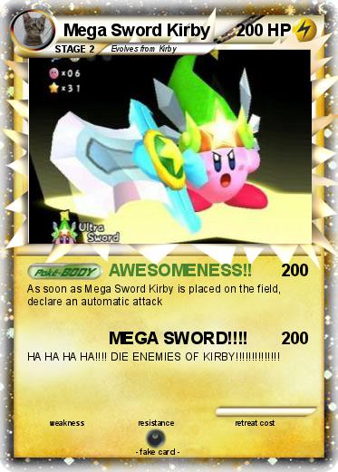 Pokemon Mega Sword Kirby