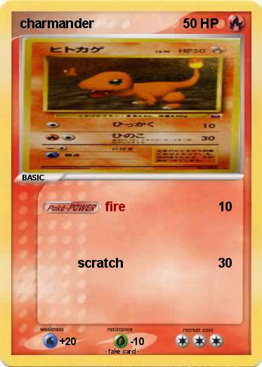 Pokemon charmander