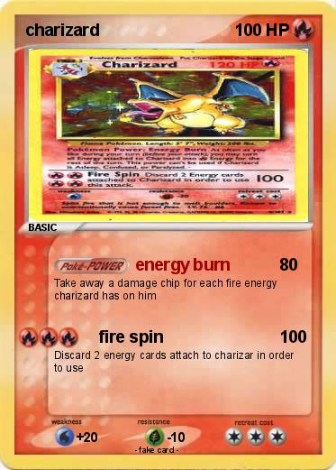 Pokemon charizard
