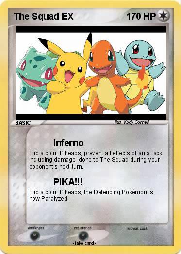 Pokemon The Squad EX