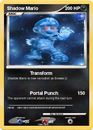 Pokemon Shadow Mario
