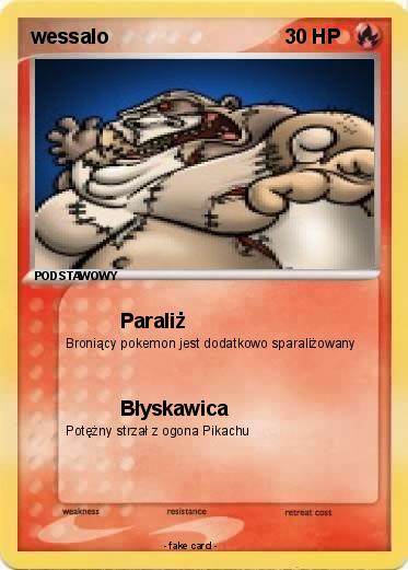 Pokemon wessalo