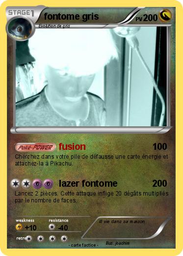 Pokemon fontome gris