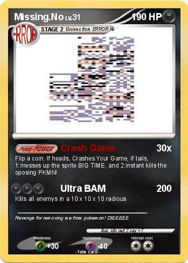Pokemon Missing.No