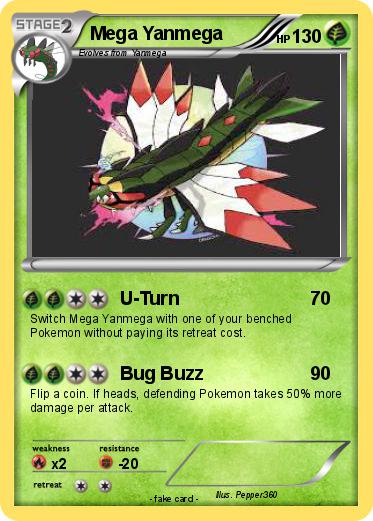 Pokemon Mega Yanmega
