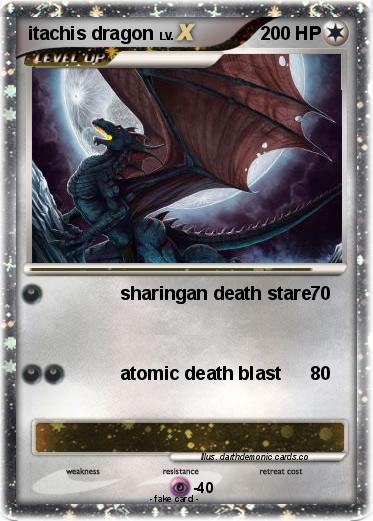 Pokemon itachis dragon