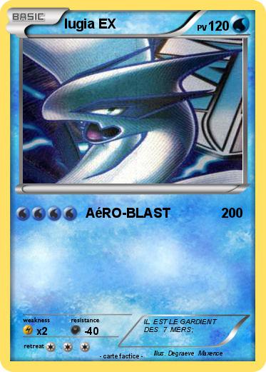 Pokemon lugia EX