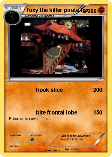 Pokemon foxy the killer pirate fox