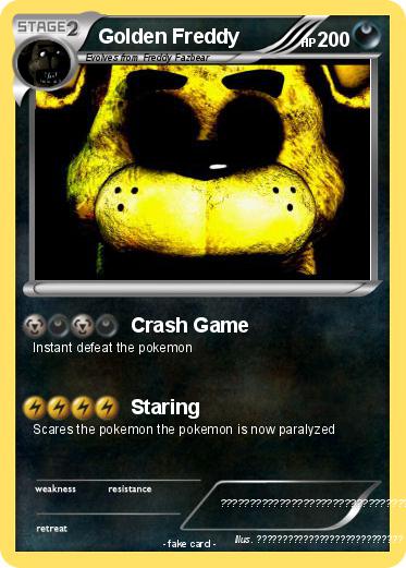 Pokemon Golden Freddy