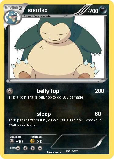 Pokemon snorlax