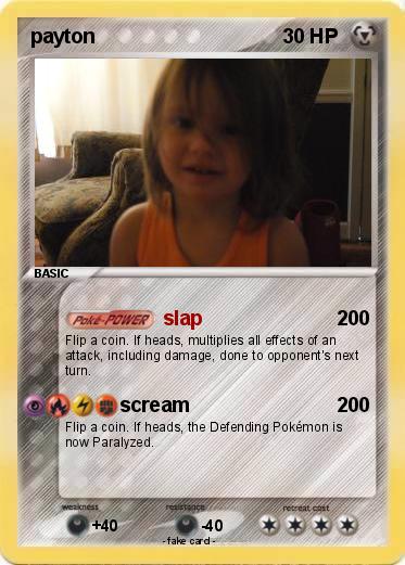 Pokemon payton