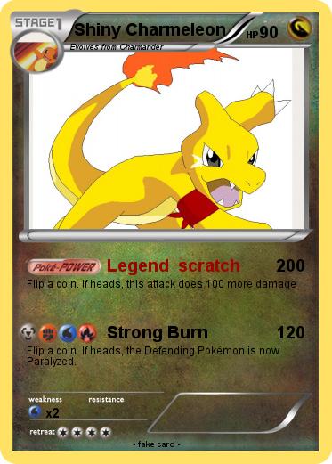 Pokemon Shiny Charmeleon