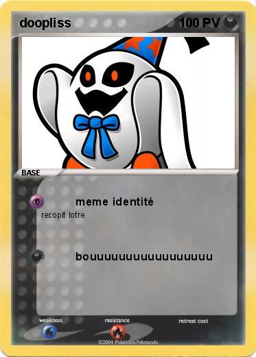 Pokemon doopliss