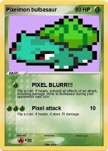 Pokemon Pixelmon bulbasaur