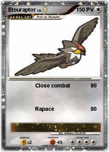 Pokemon Etouraptor