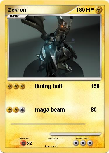 Pokemon Zekrom