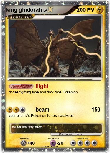 Pokemon king ghidorah