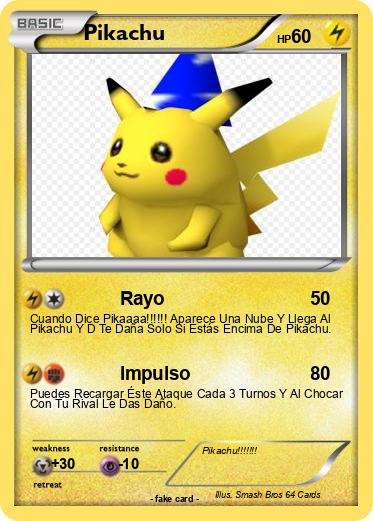 Pokemon Pikachu