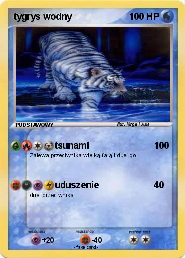 Pokemon tygrys wodny