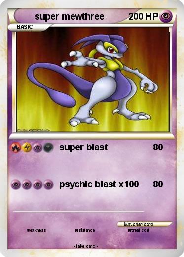Pokemon super mewthree