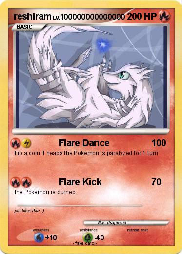 Pokemon reshiram