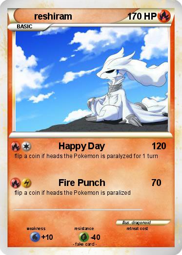 Pokemon reshiram