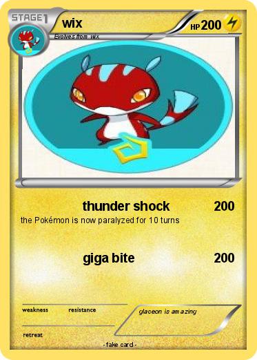 Pokemon wix