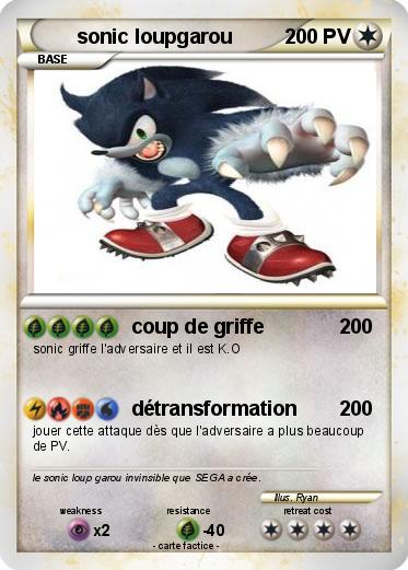 Pokemon sonic loupgarou