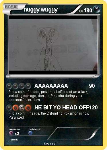 Pokemon huggy wuggy