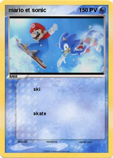 Pokemon mario et sonic