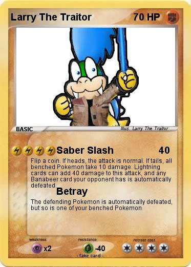 Pokemon Larry The Traitor