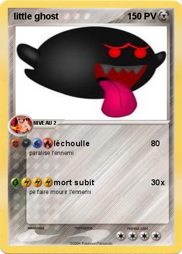 Pokemon little ghost