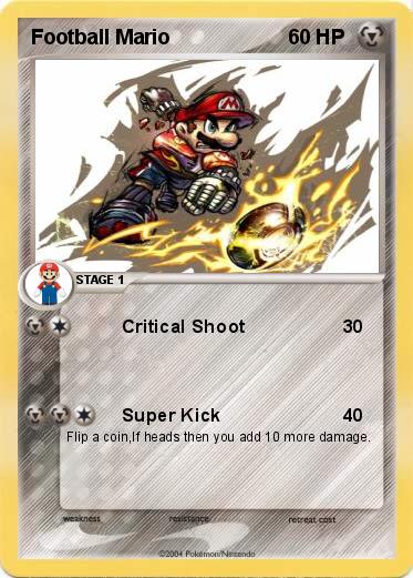 Pokemon Football Mario