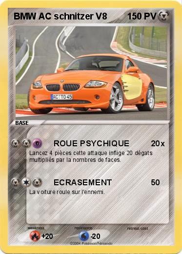 Pokemon BMW AC schnitzer V8 