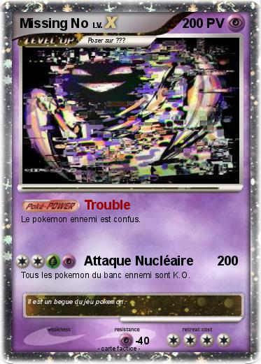 Pokemon Missing No