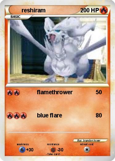 Pokemon reshiram