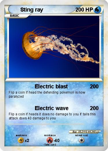 Pokemon Sting ray