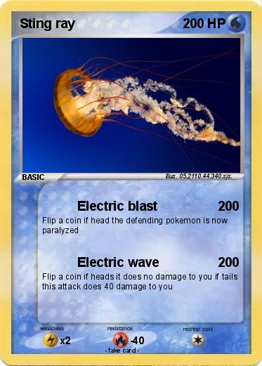 Pokemon Sting ray