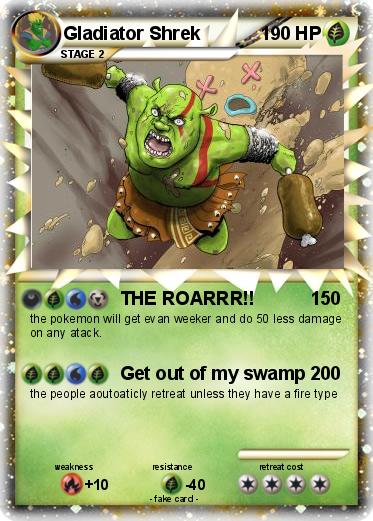 Pokemon Gladiator Shrek