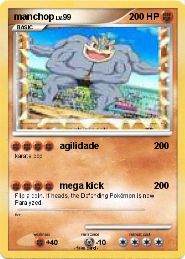 Pokemon manchop