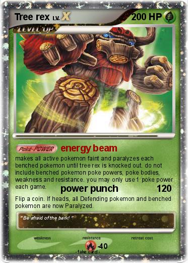 Pokemon Tree rex