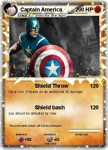 Pokemon Captain America