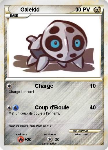 Pokemon Galekid