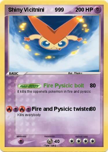 Pokemon Shiny Vicitnini       999