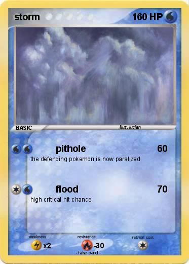 Pokemon storm