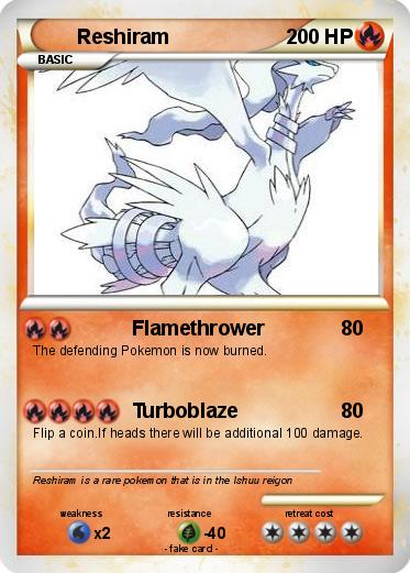 Pokemon Reshiram