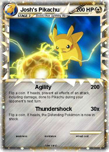 Pokemon Josh's Pikachu